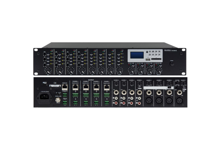 8x4混音300W四通道功放M-5284 II/4300P（带音源）